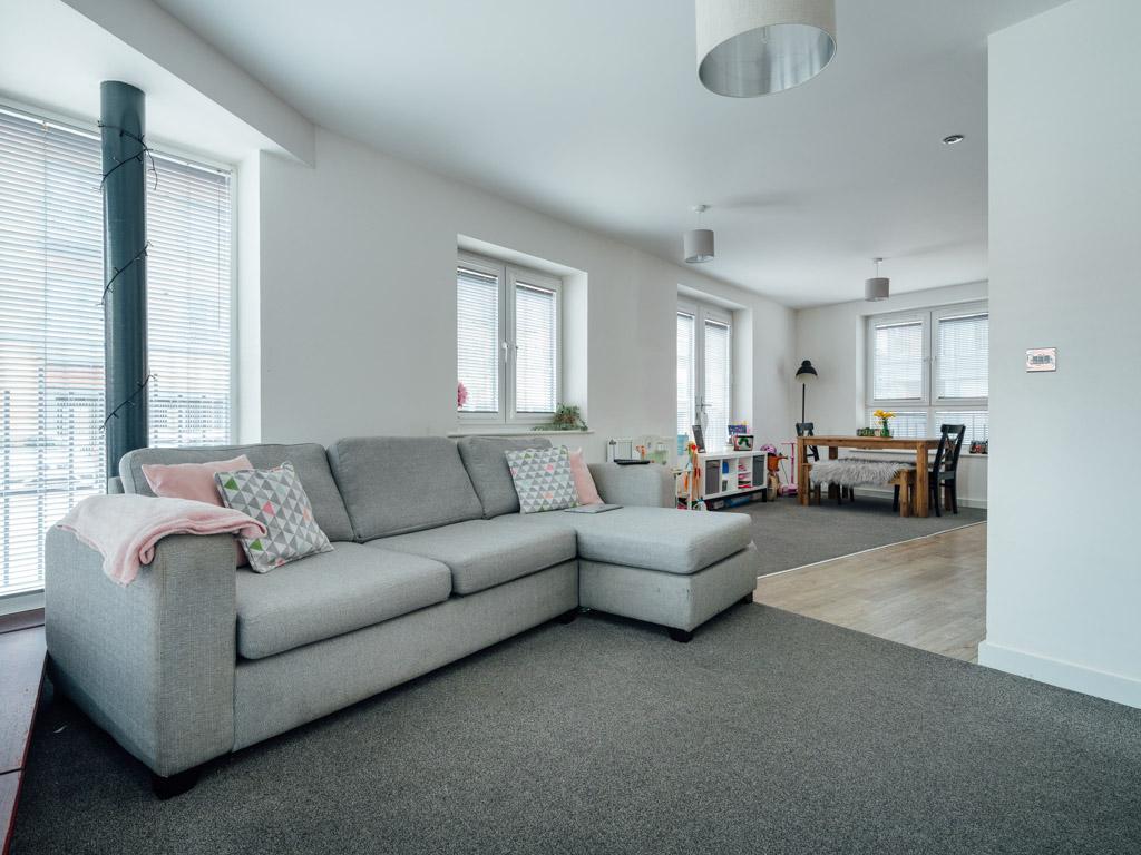 Living / Dining / Kitchen Area