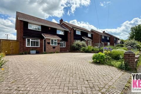 3 bedroom semi-detached house for sale, Canterbury Road, Etchinghill, Folkestone, Kent CT18 8BS