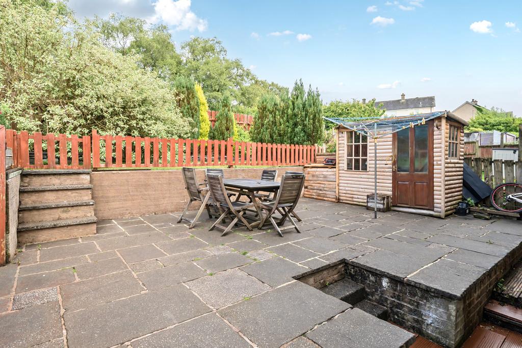 Rear Garden and shed