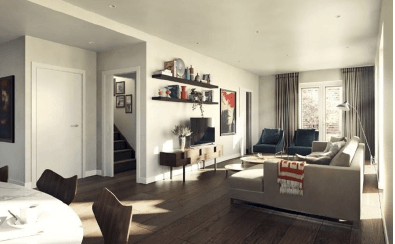 3 bed 3 bath Penthouse flat Elephant Park Elephan