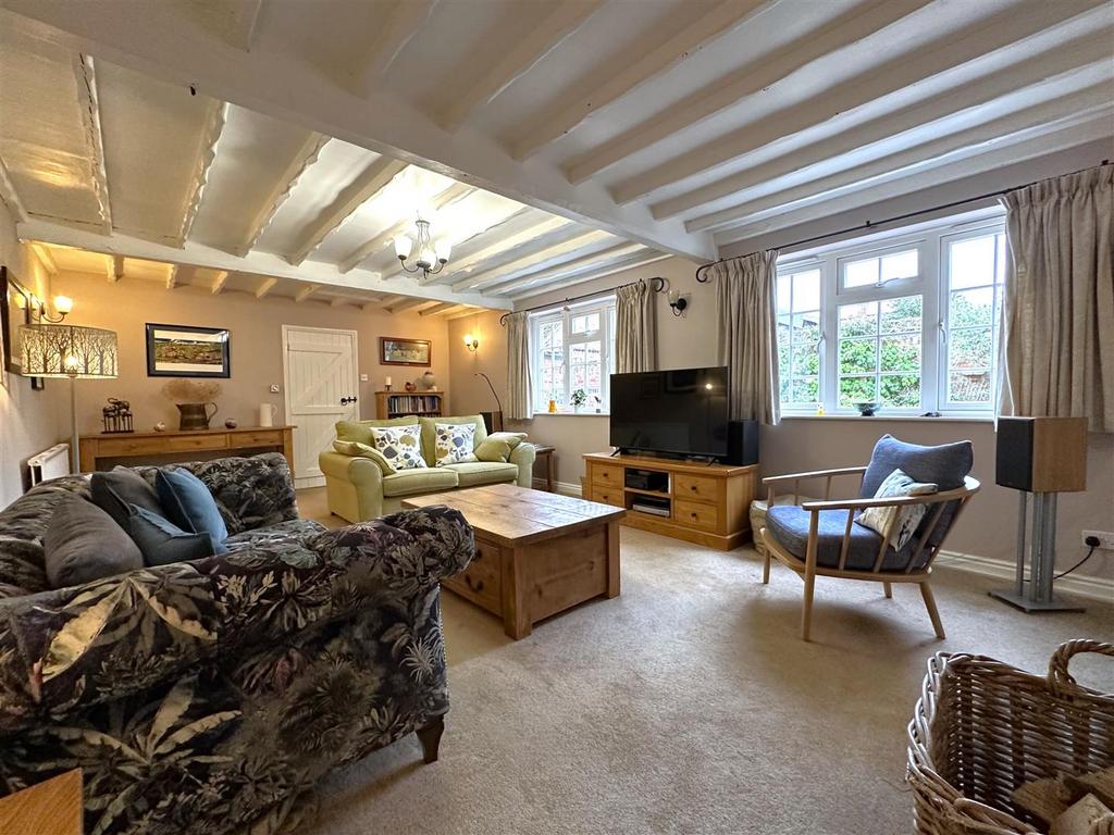 Generous Beamed Living Room 311