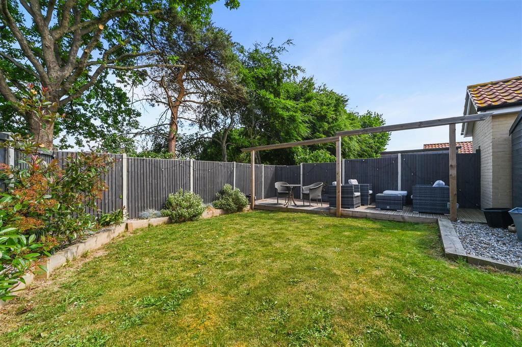 Rear garden