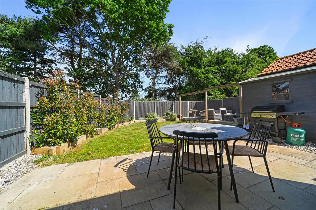 Rear garden