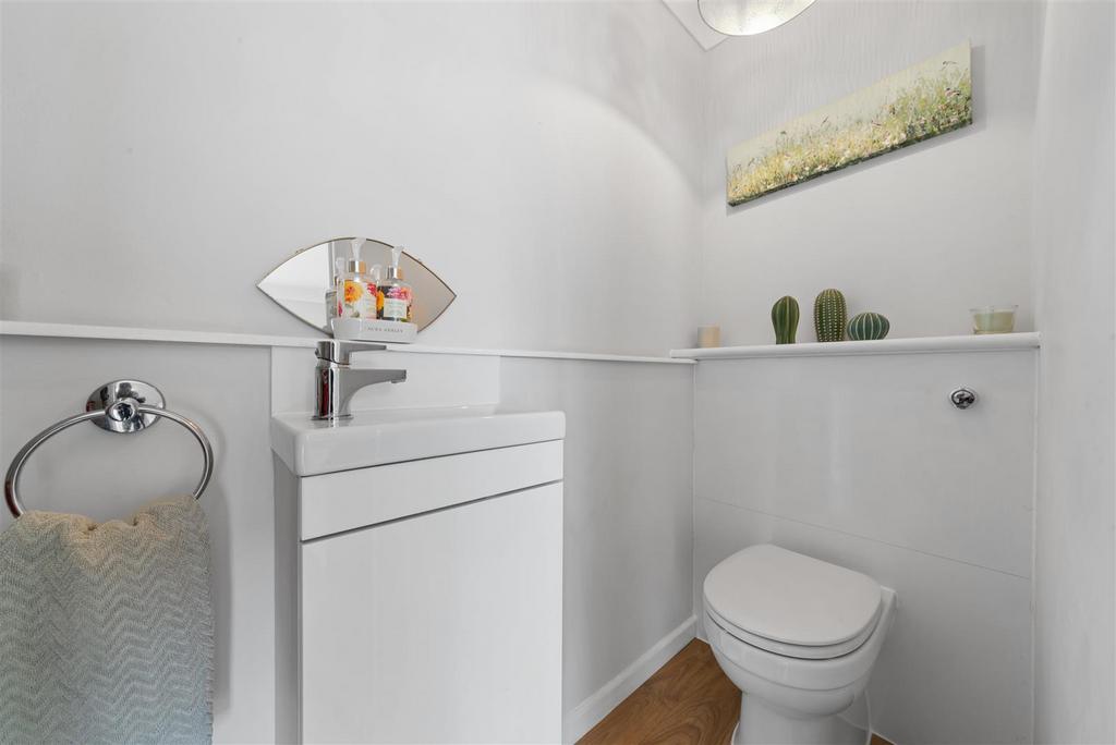 Ground floor cloakroom