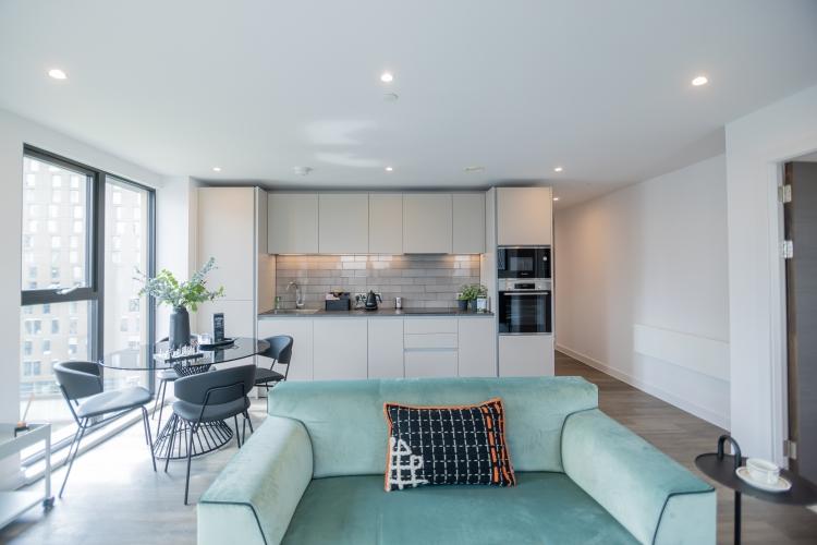 Living room and K...