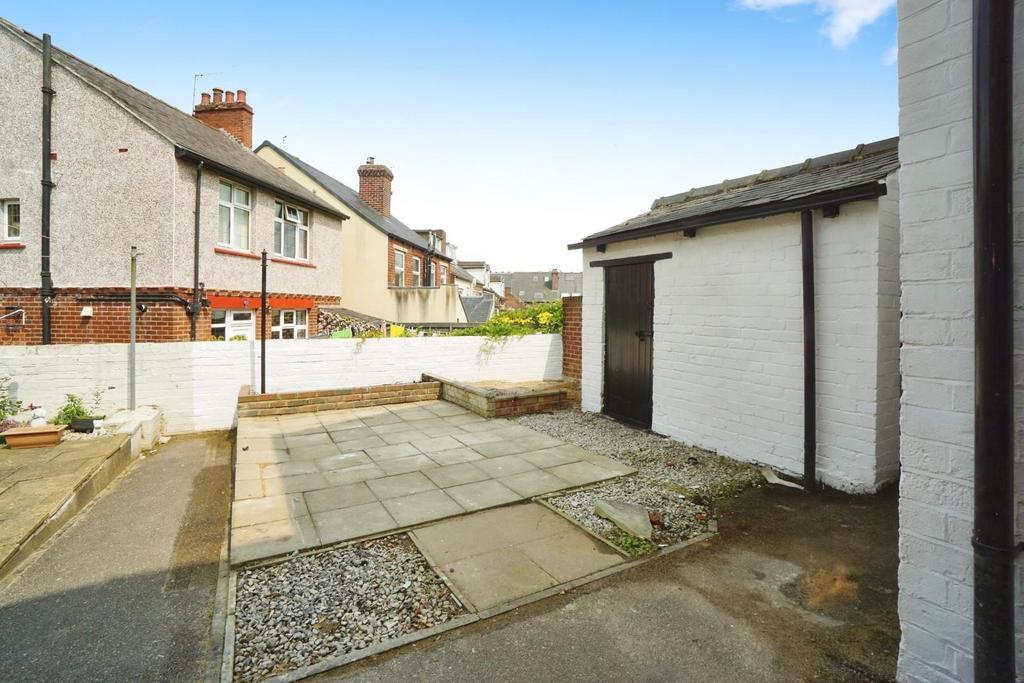 Rear garden