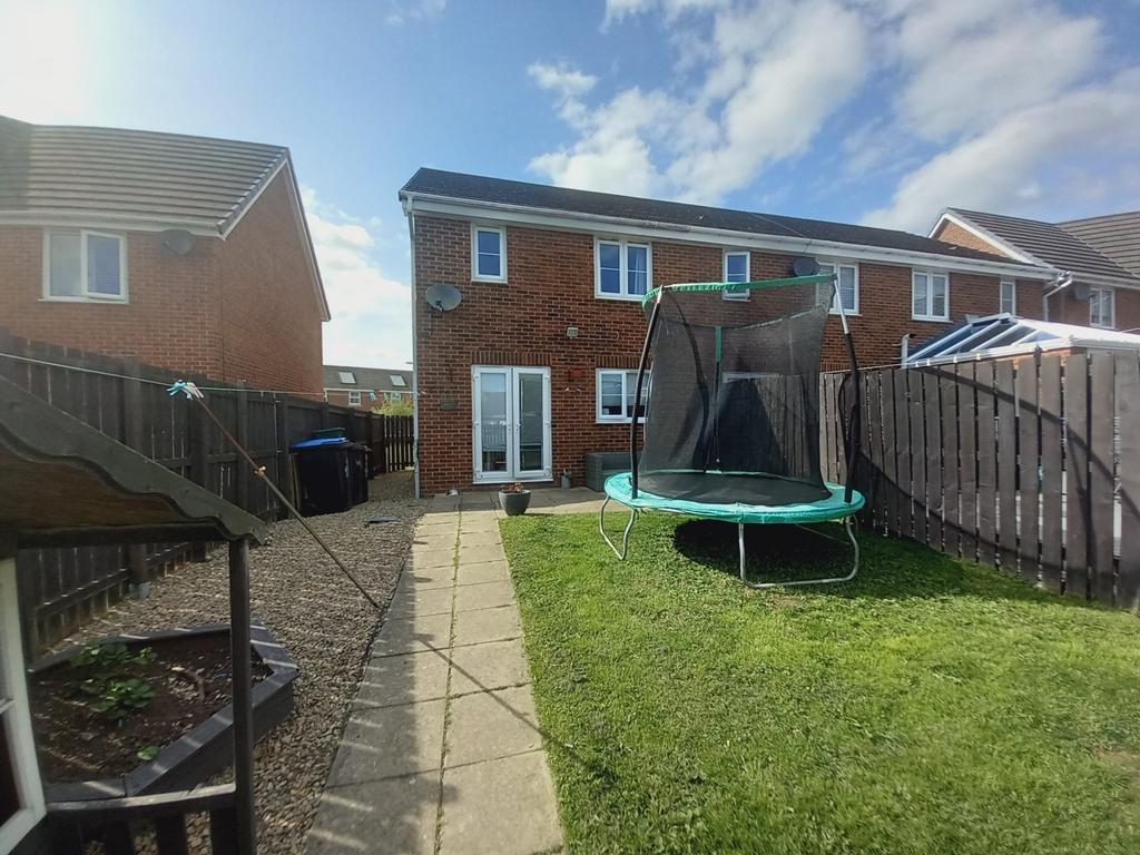 Rear garden