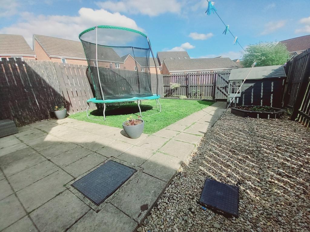 Rear garden