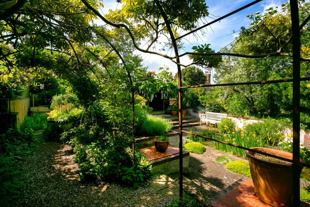Wisteria walkway