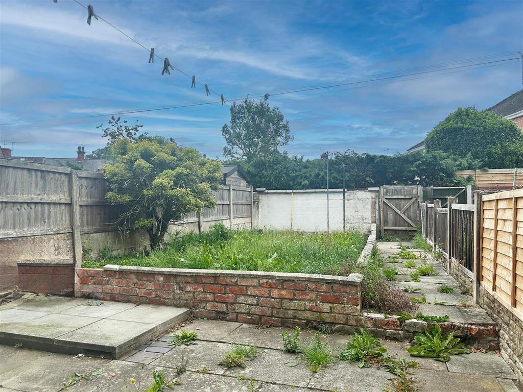 Rear of Property