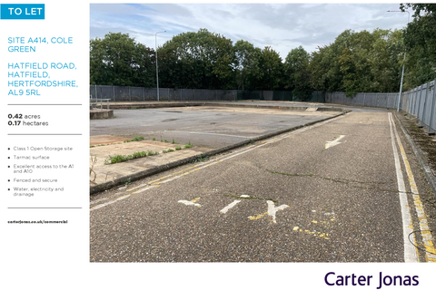 Land to rent, Hatfield Park Hatfield AL9 5NL