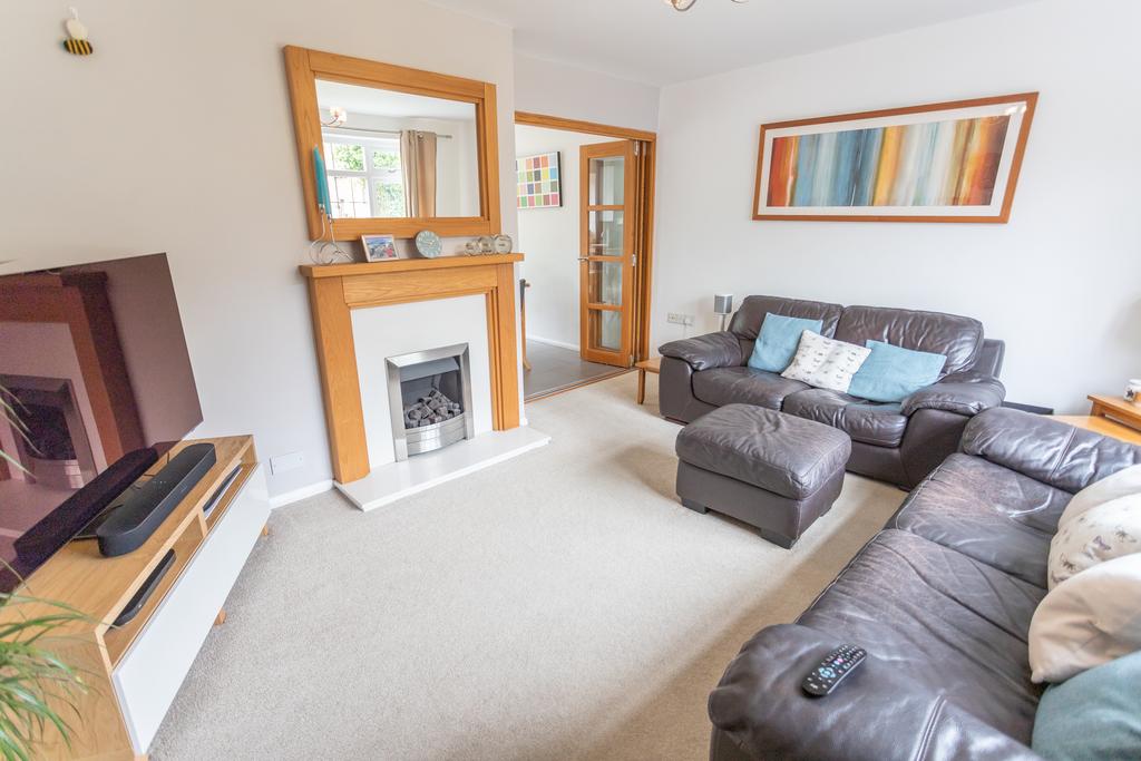 Sitting Room with Fireplace