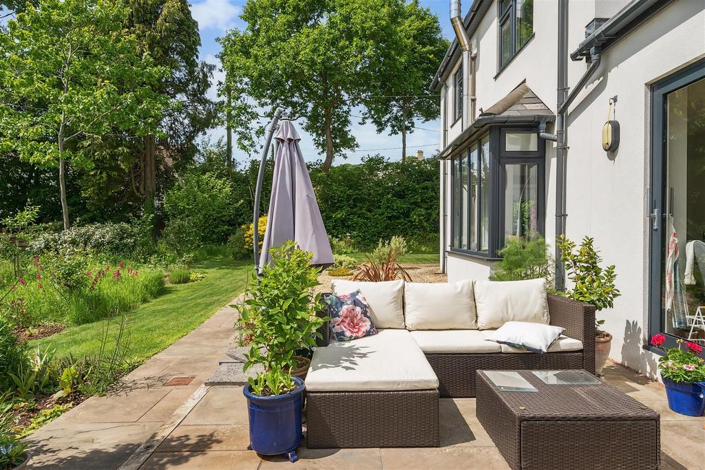 Outdoor seating area