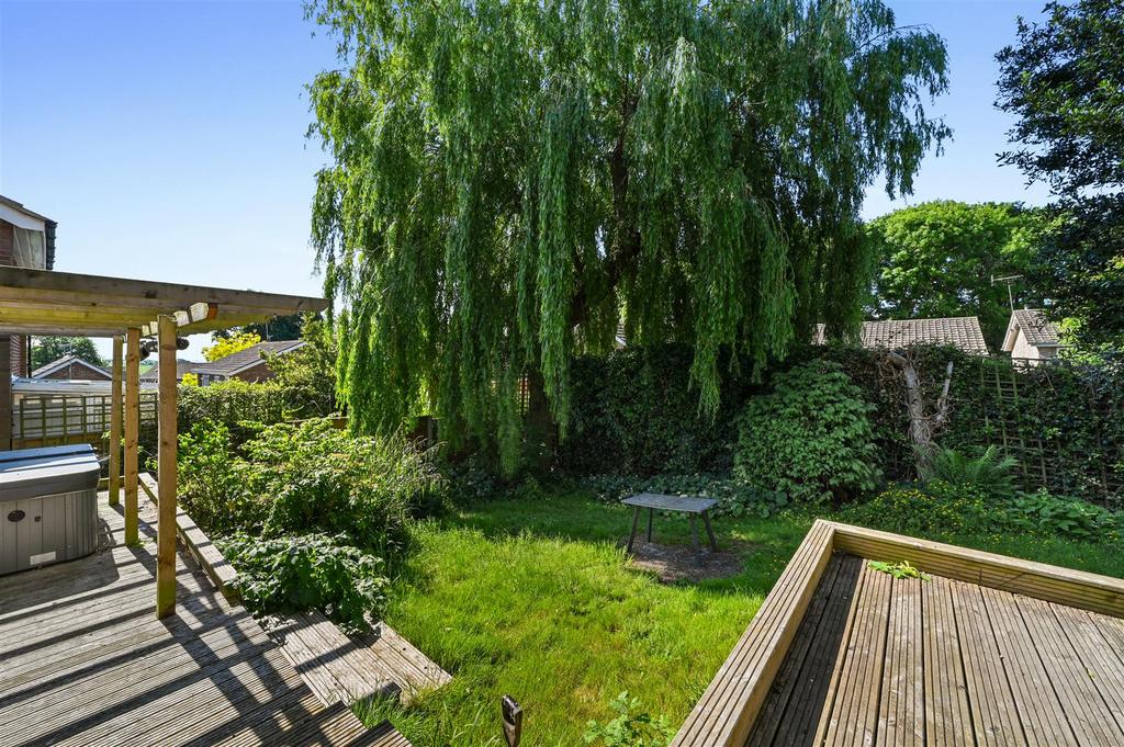 Rear garden