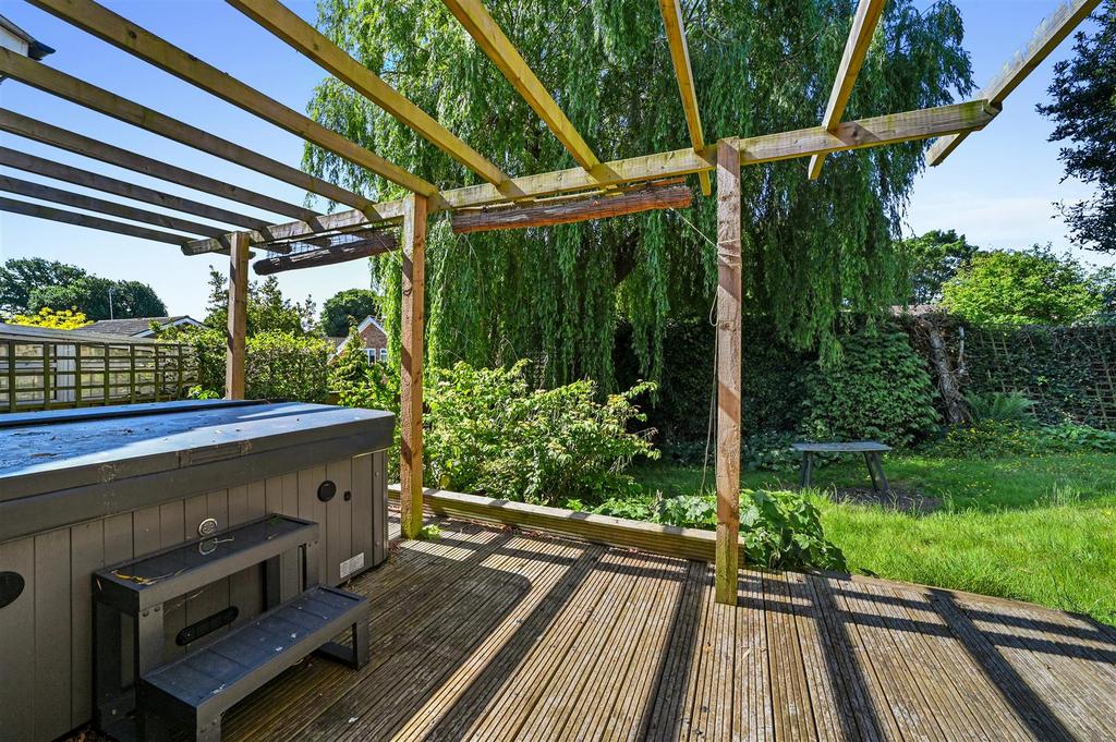 Rear garden