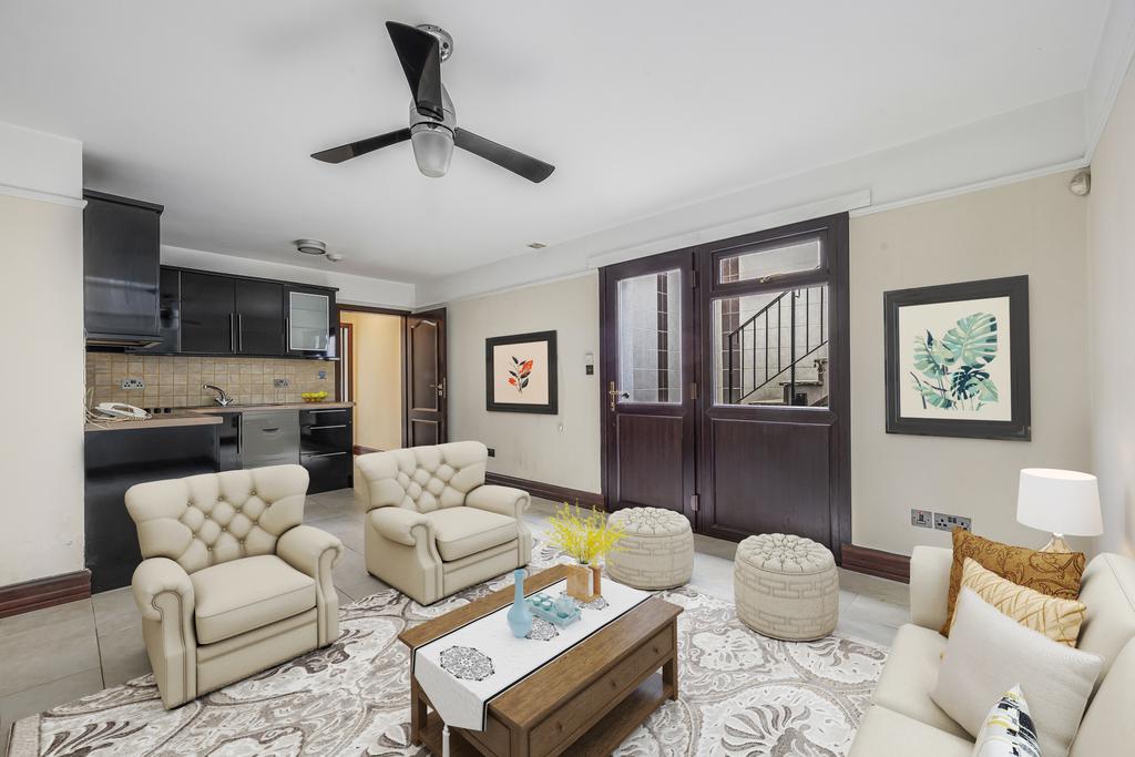 Annexe kitchen living area