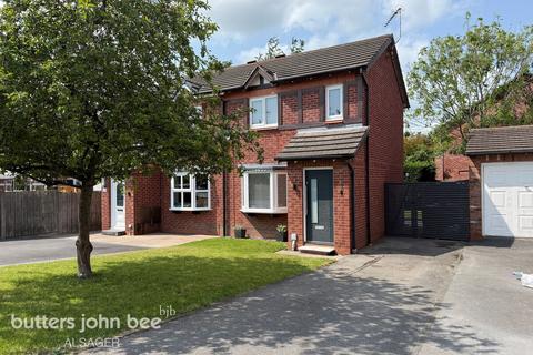 2 bedroom semi-detached house for sale, Rye Close, Alsager