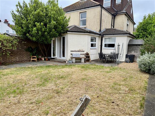 Rear Garden and Rear Elevation