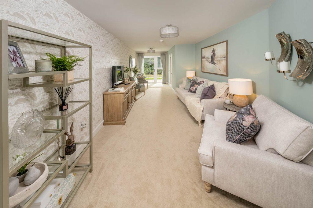 Show home living room
