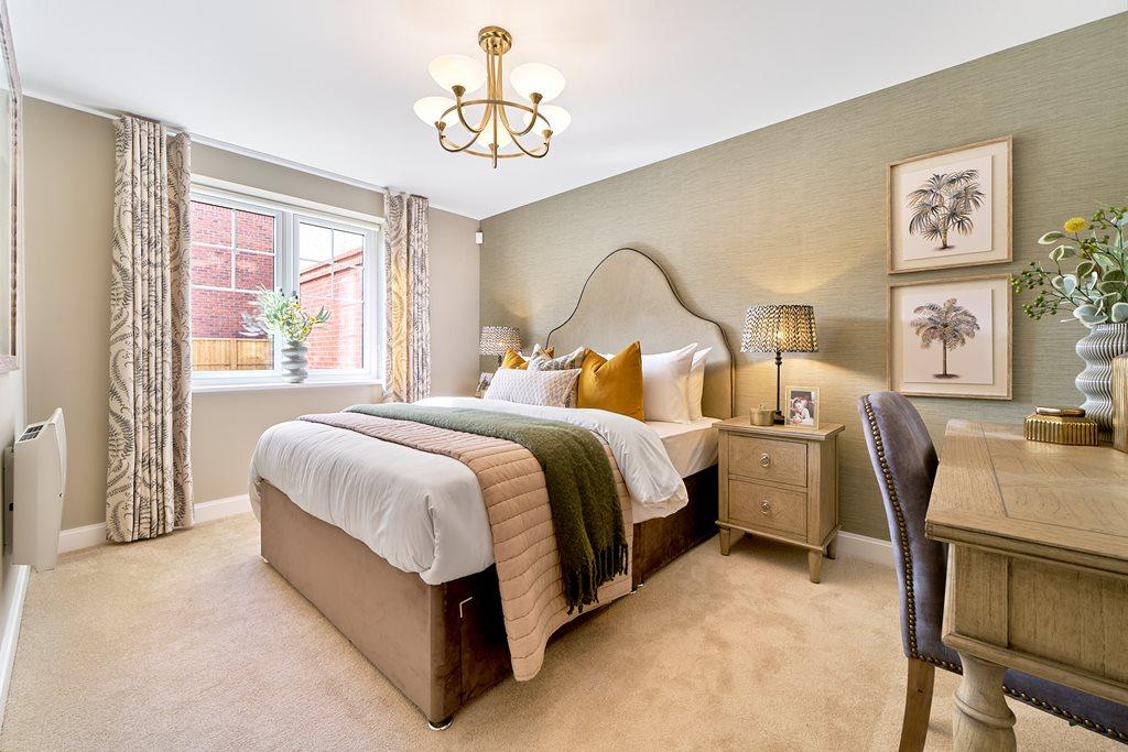 Show home bedroom