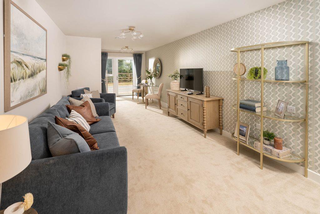 Show home living room