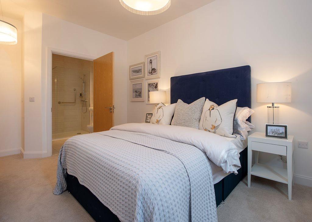 Show home master bedroom