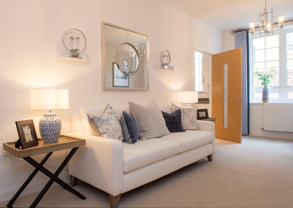Show home living room