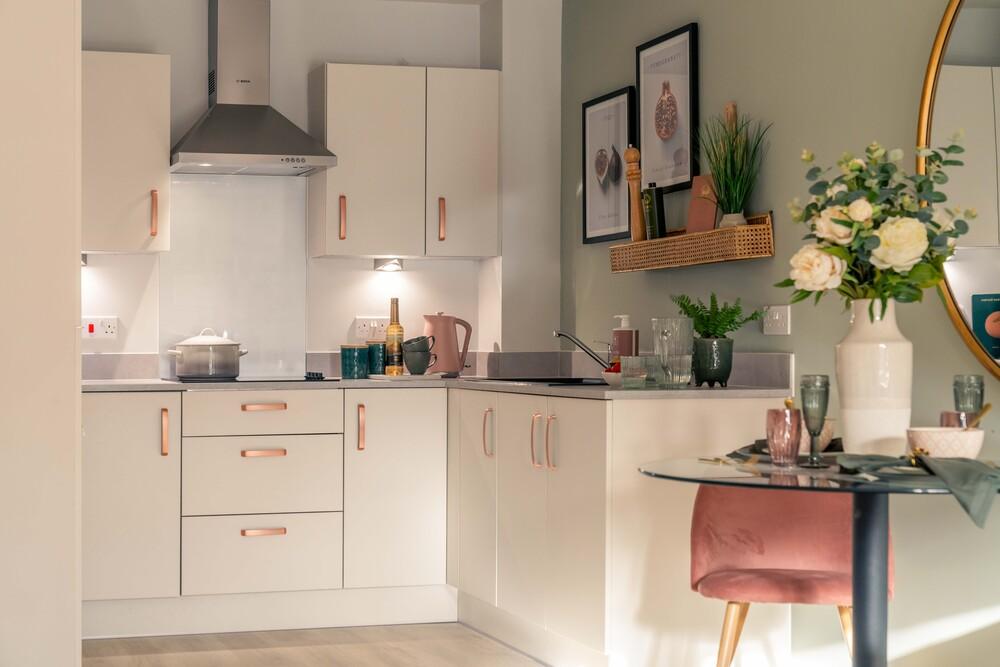 Show home kitchen