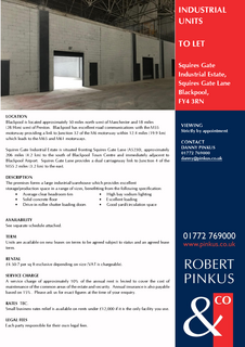 Warehouse to rent, Squires Gate Ln Blackpool FY4 3RN