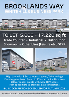 Industrial unit to rent, 3 Westby Clos Blackpool FY4 5LW