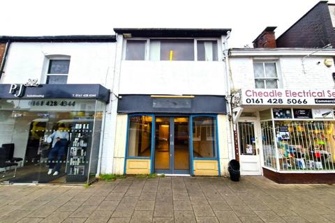 Retail property (high street) to rent, 66 High St Cheadle SK8 1AE