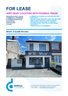 Restaurant to rent, 6 Common Edge Rd Blackpool FY4 5AU