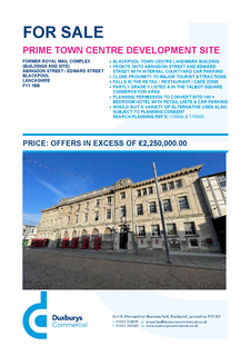 Mixed use for sale, 26-30 Abingdon St Blackpool FY1 1BB