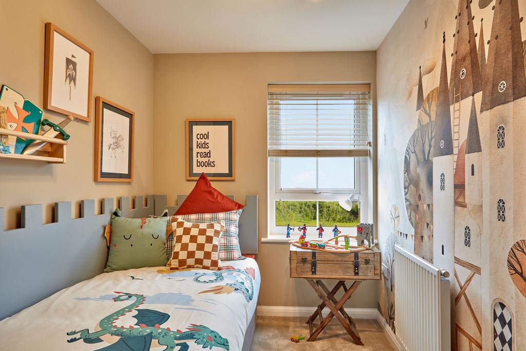 Single bedroom in the Moresby 3 bedroom home