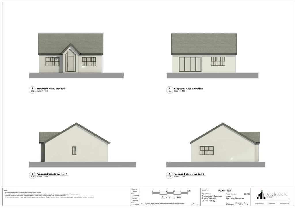 Architect Drawings