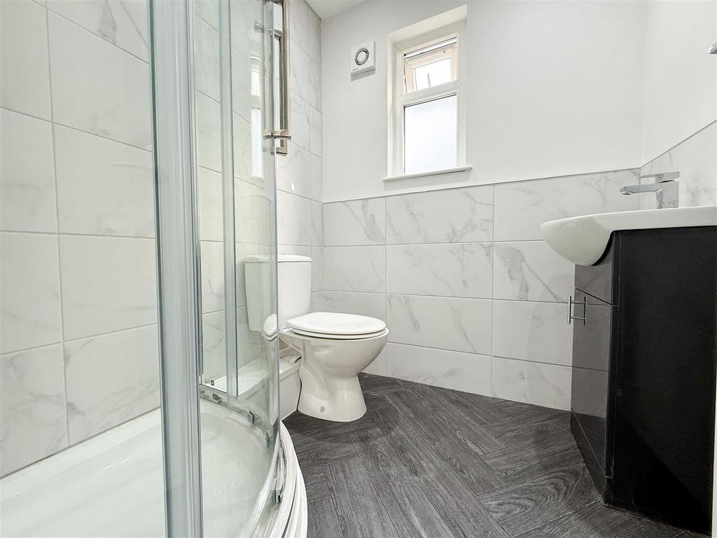 Downstairs shower room
