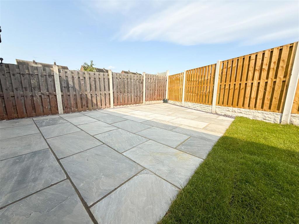 Rear garden