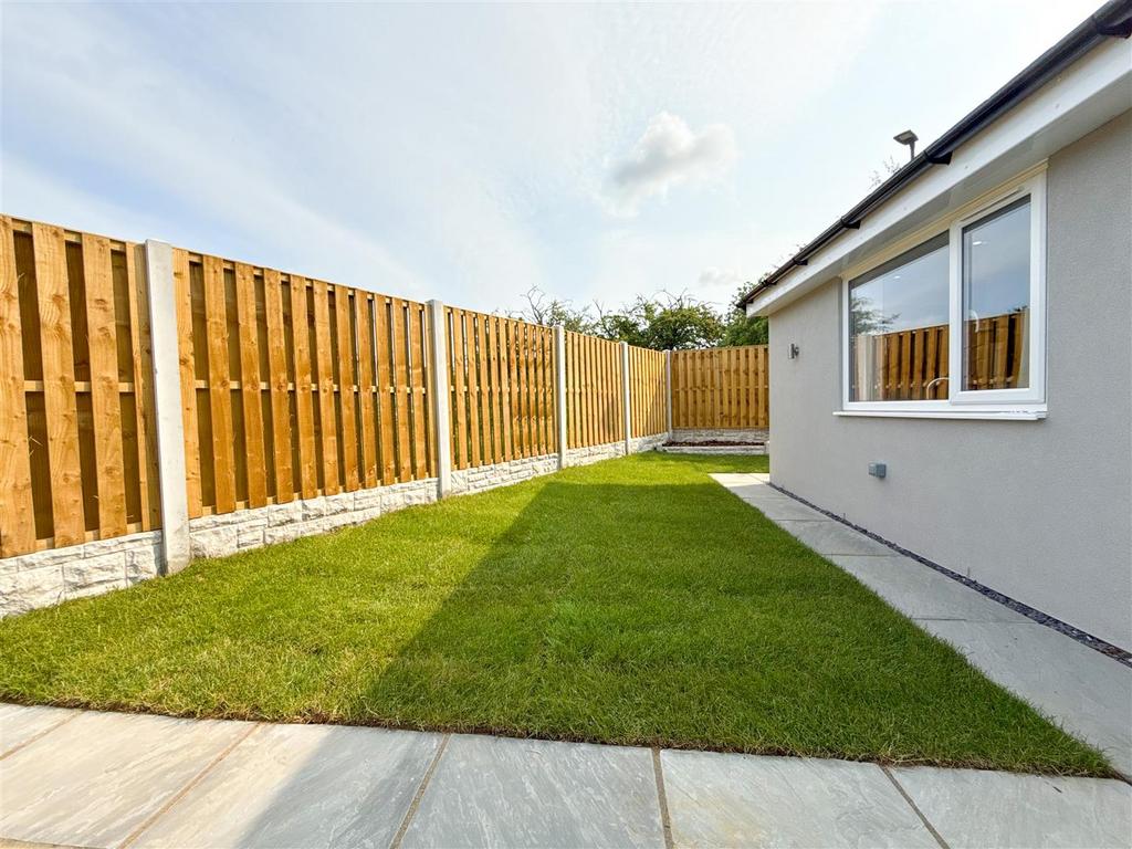Rear garden