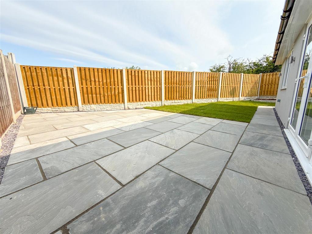 Rear garden