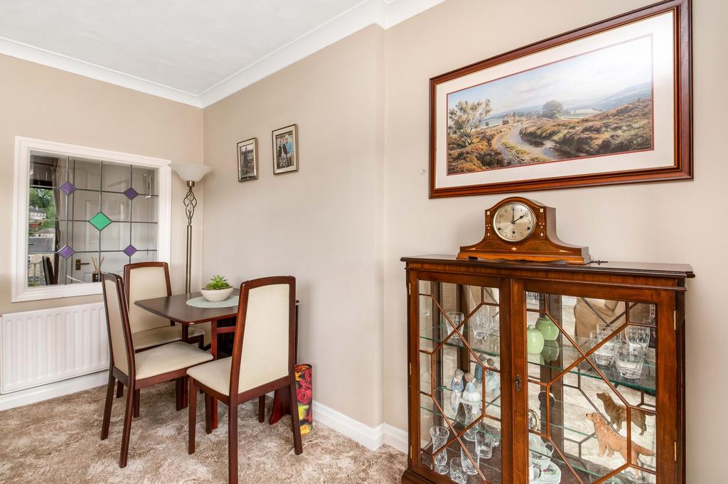 Open plan living dining room
