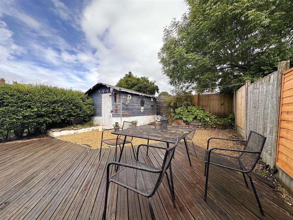 Rear gardens