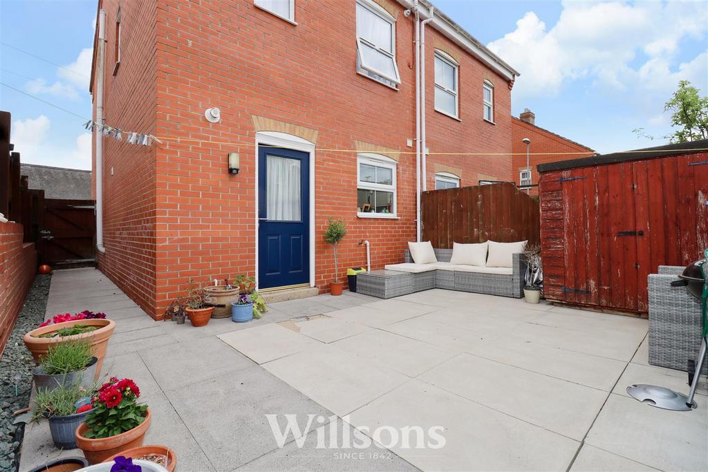 Rear Courtyard