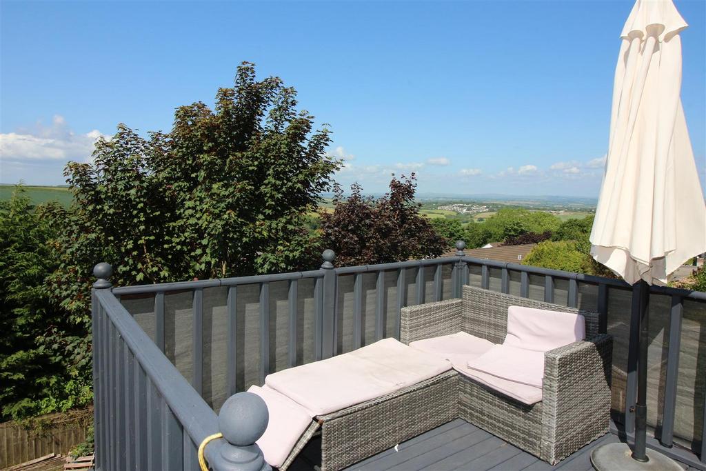 Raised decked area