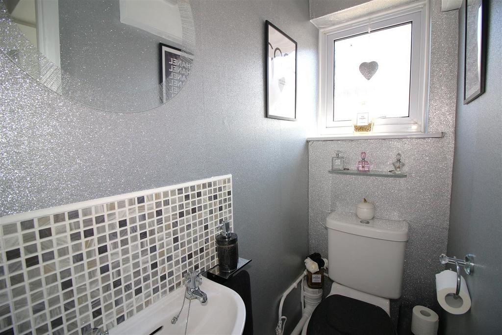 Downstairs cloakroom
