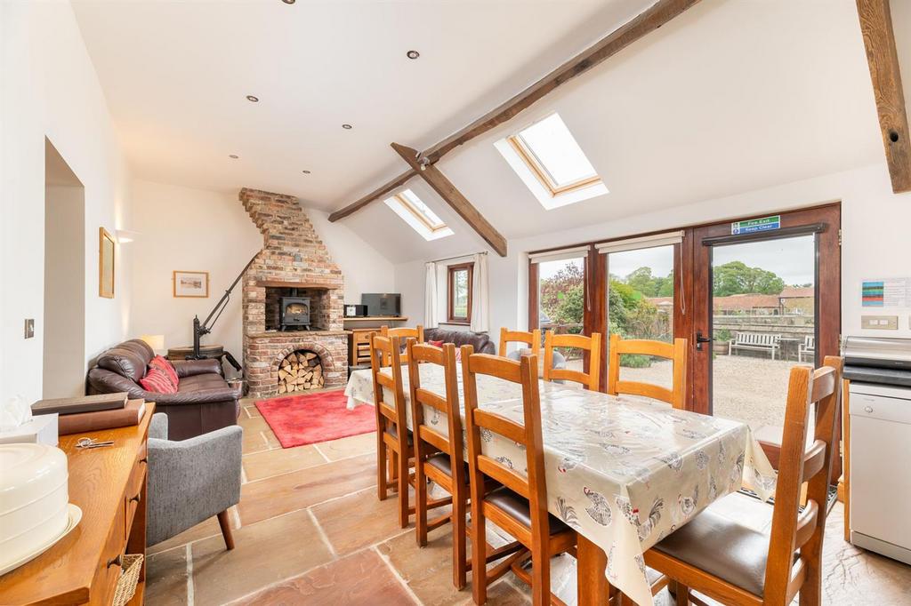 The old forge kitchen living area