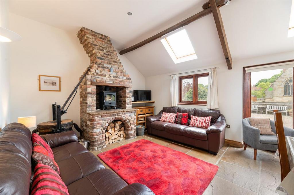The old forge kitchen living area