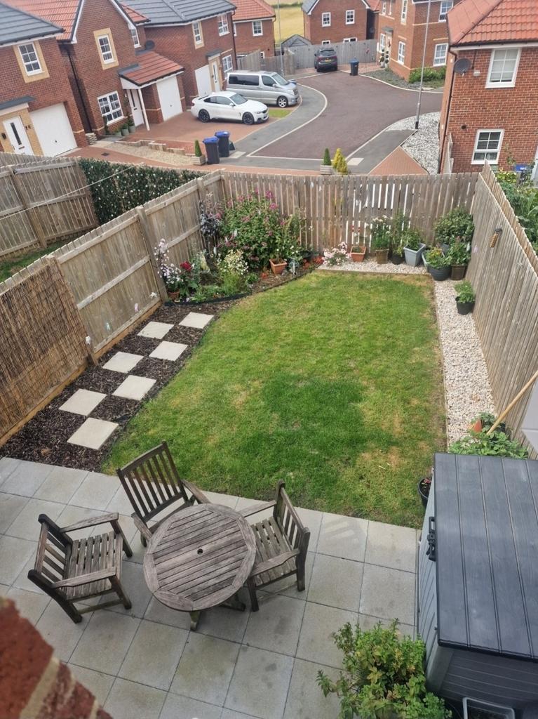 Rear garden