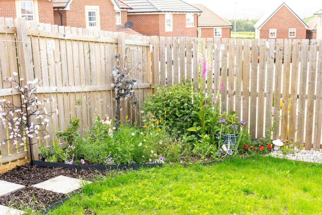 Rear garden