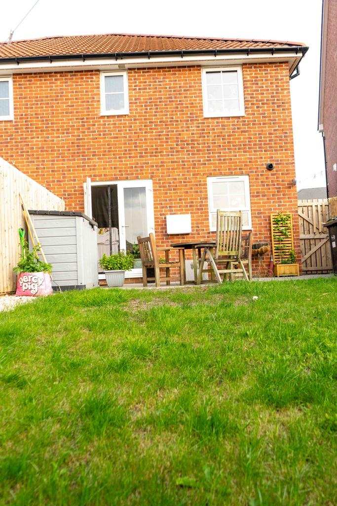 Rear garden