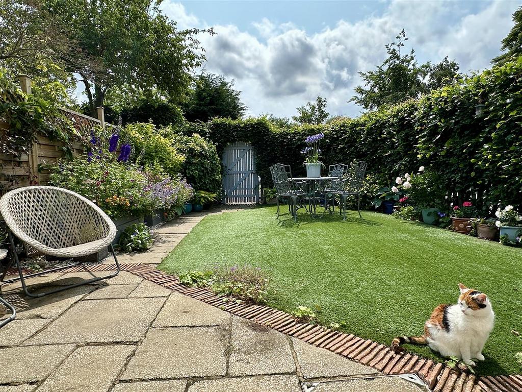Rear garden